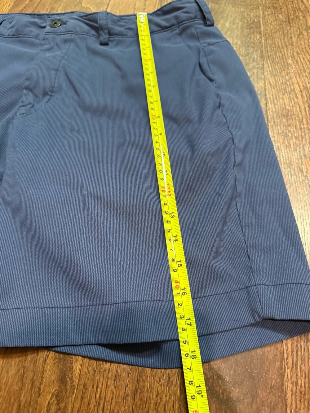 The north face Men's Performance Navy Blue Shorts 36